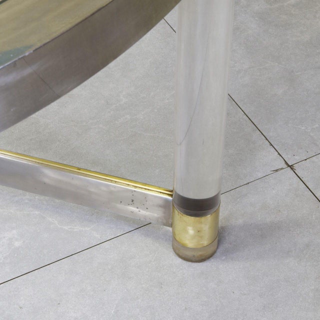 Dining Table by Sandro Petti for Metalart, 1970s For Sale - Image 9 of 12