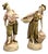 Porcelain Figures of a Fisherman and Fisherwoman from Royal Dux Bohemia, 1918, Set of 2 For Sale