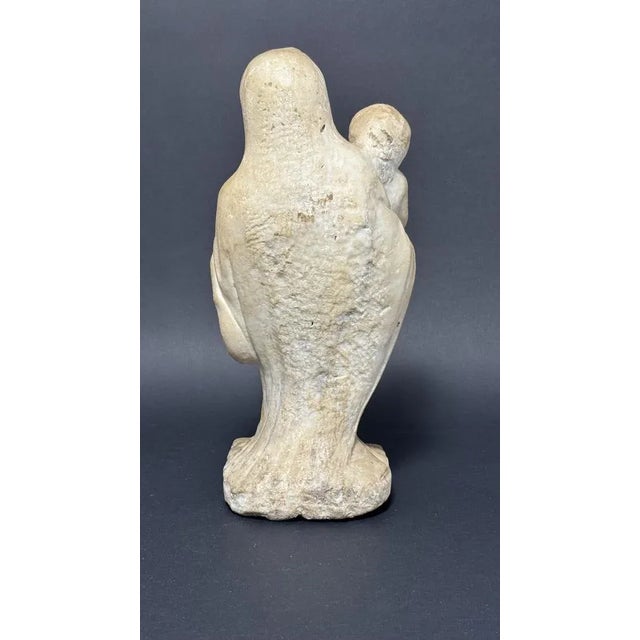 Italian Emilian Artist, Sculpture Depicting the Madonna and Child, 16th Century, Marble For Sale - Image 11 of 13