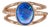 2.1Ct Boulder Opal Cabochon Ring With Natural Diamond Accents: Solid 14k Gold, Size 6.75 For Sale