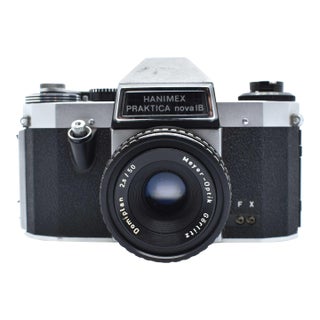 1960 Hanimex Praktica Nova Ib German 35mm Film Camera For Sale