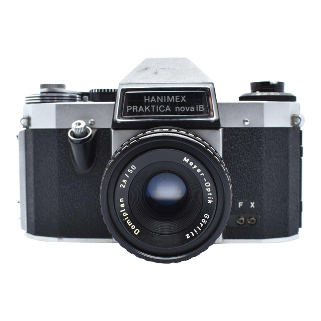 1960 Hanimex Praktica Nova Ib German 35mm Film Camera For Sale