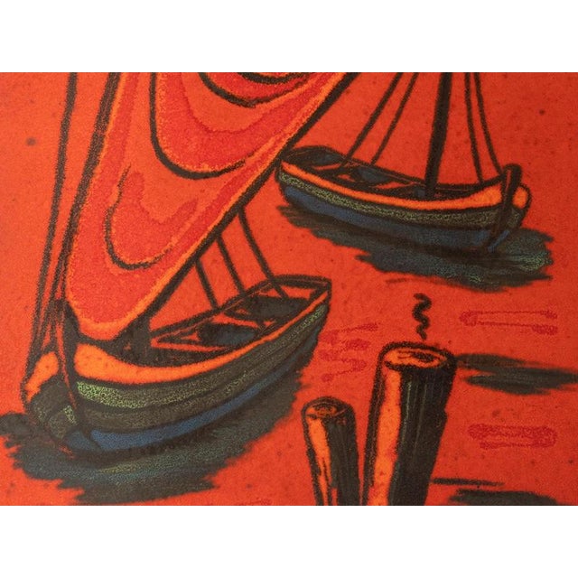 Ceramic Wall Hanging, 1960s For Sale - Image 3 of 7
