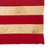 American Large Vintage Cotton American Flag With Embroidered Stars For Sale - Image 3 of 6