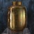Golden Vase in Glazed Ceramic by Riccardo Gatti For Sale - Image 4 of 12