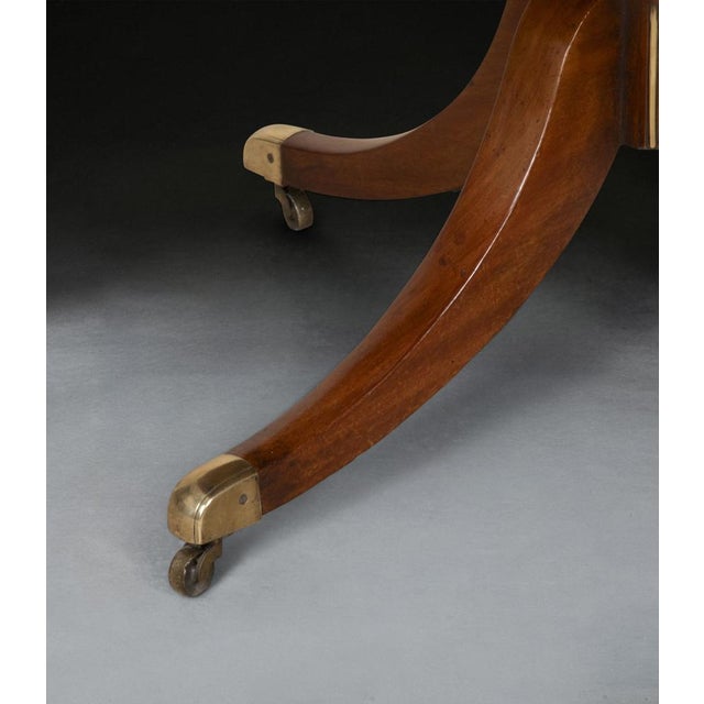 Regency Mahogany Drum Table, 1830 For Sale - Image 9 of 12