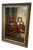 Richard Leutenez, Interior with Staircase, Oil on Canvas For Sale