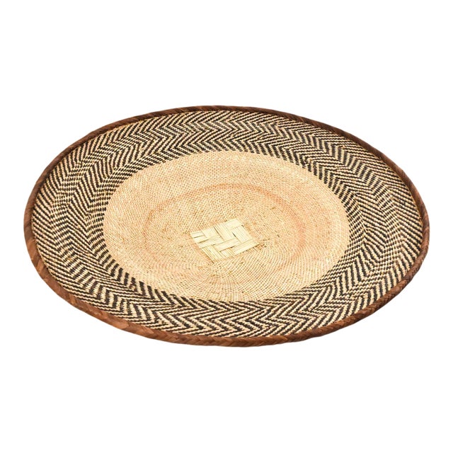 Early 20th Century Tonga Binga Basket 23 Inch For Sale