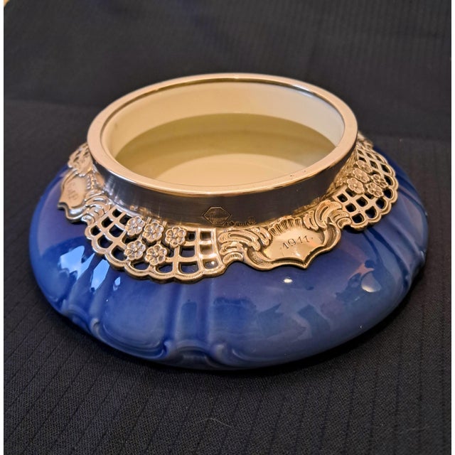 Bowl by J.H. Werner for KPM, Berlin, 1911 For Sale - Image 9 of 10