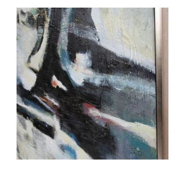 Abstract Kenneth Ludwig Chicago Under the Bridge Art Work For Sale - Image 3 of 7