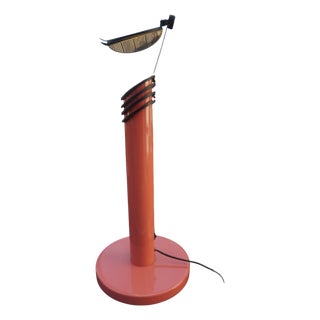 Table Skarabé in Salmon from Ateljé Lyktan, Åhus, Sweden, 1970s For Sale