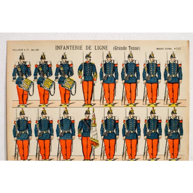 Date: 1880s-1890s Size: 11.5 x 15.5 inches Printer: Pellerin et cie. About this poster: Imagerie d'Épinal was a print...