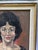 Hollywood Regency Vintage Original Female Portrait Painting For Sale - Image 3 of 7