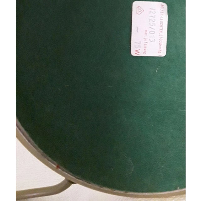 Metal Vintage Brass Colored Swiveling Table Lamp For Sale - Image 7 of 8