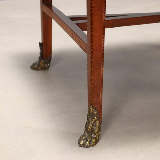 Coffee Table in Mahogany For Sale - Image 9 of 11