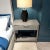 Wood Pair of Grey Art Deco Style Nightstands For Sale - Image 7 of 7