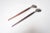 1960s Vintage Japanese Modernist Rosewood and Stainless Steel Salad Tongs/Serving Utensils For Sale - Image 5 of 11
