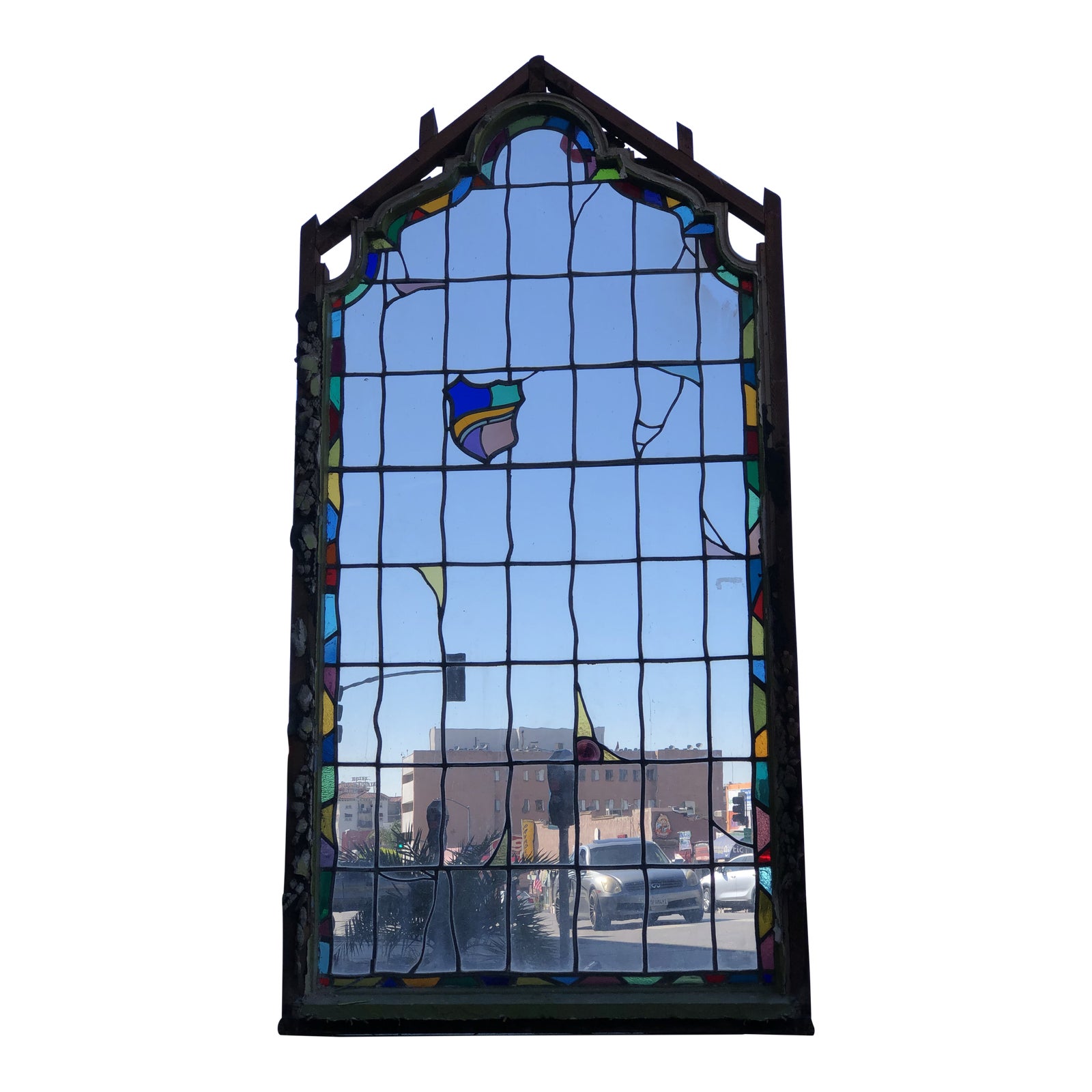 1920s Spanish Style Stained Glass Window Chairish