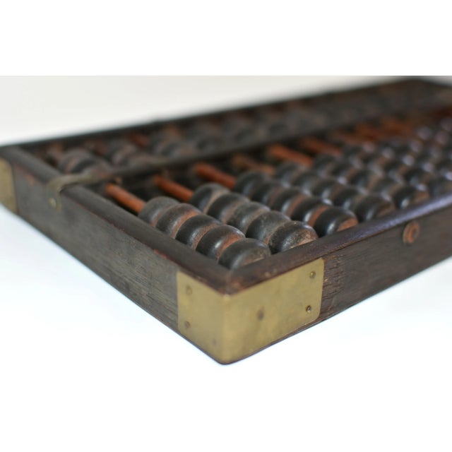 Antique Wood Chinese Abacus For Sale - Image 4 of 12