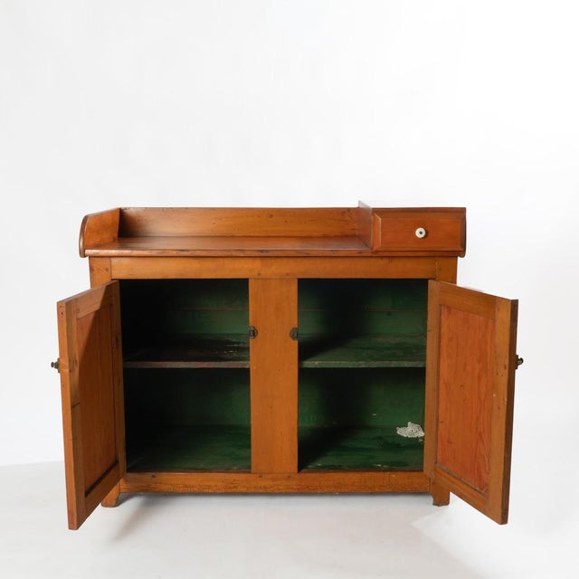 Mid 19th Century Antique MId 19th Century Country Dry Sink Cupboard For Sale - Image 5 of 8