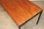 1950s Vintage Danish Teak and Black Lacquered Metal Table, 1950s For Sale - Image 5 of 18