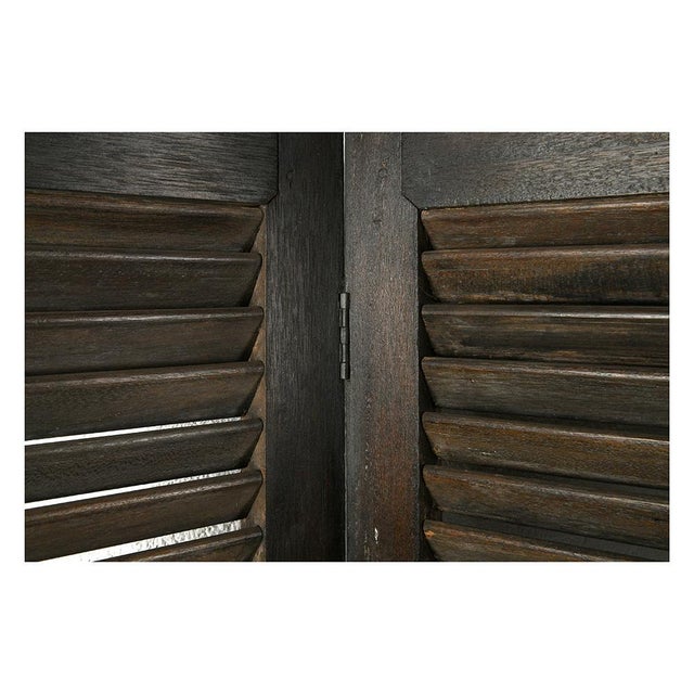 Vintage 3-Door Room Divider For Sale - Image 4 of 5