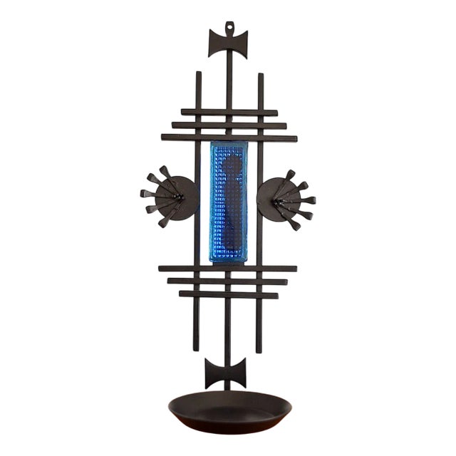 Danish Wall Candleholder from Dantoff, 1970s For Sale