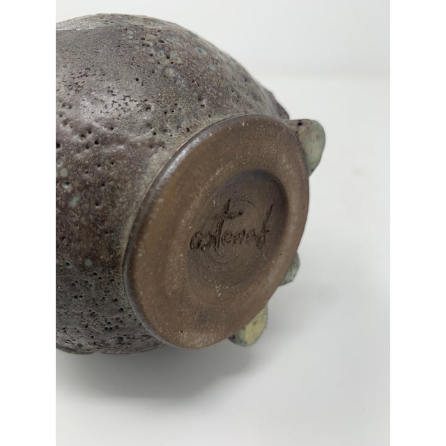 Late 20th Century Textured Organic Vase For Sale - Image 9 of 10
