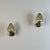 Black Model V-220 Sconces in Amber Glass and Brass by Hans-Agne Jakobsson, 1960s, Set of 2 For Sale - Image 8 of 18