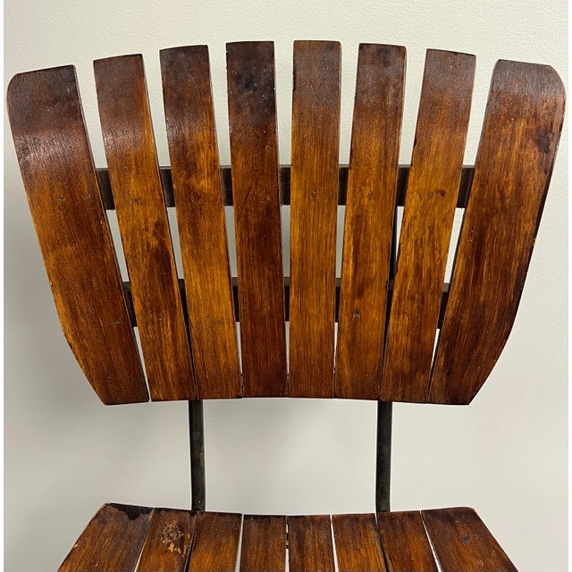 Arthur Umanoff Mid Century Swivel Bar Stools - A Pair For Sale - Image 10 of 12