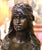 19th Century Belgian Bronze Bust “Judith” by Albert Hambresin For Sale - Image 4 of 13