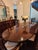 1990s Vintage Harden Furniture Extension Dining Table and Chairs and Pads For Sale - Image 5 of 18