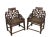 Chinese A Pair Antique Chinese Rosewood Arm Chairs For Sale - Image 3 of 12