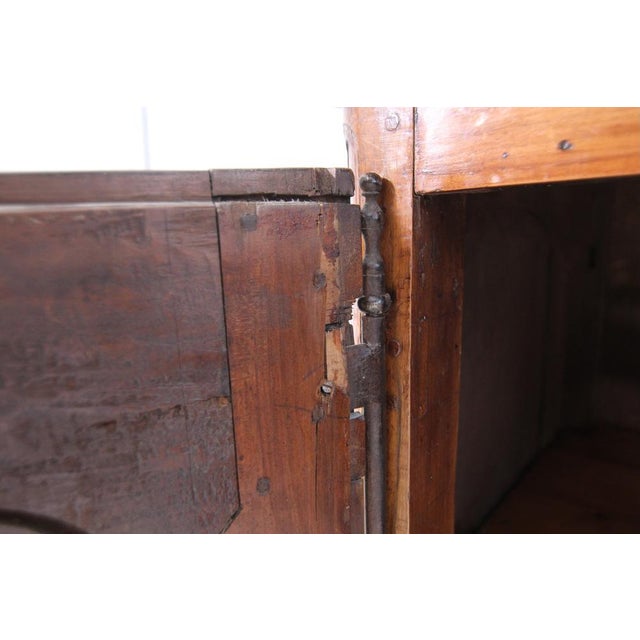 Provincial Louis XV French Walnut Enfilade or Sideboard, 1800s For Sale - Image 15 of 18