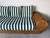 Wood 1970s Vintage Coastal Organic - Rattan Sofa With Rolled Arms & Striped Cushions For Sale - Image 7 of 18