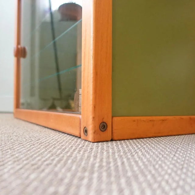 Vintage Profilsystem Glass Storage Units by Elmar Flötotto for Flötotto, 1980s, Set of 2 For Sale - Image 14 of 18