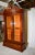 This beautiful American Victorian bookcase or display cabinet disassembles for shipping, there are bolts and screws for...