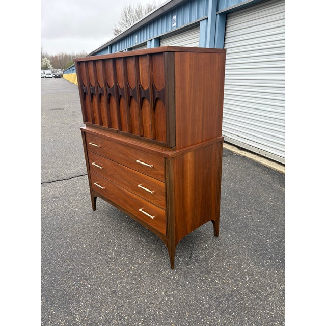 Mid-Century Modern 1960’s Mid Century Modern Kent Coffey Perspecta Tall Chest For Sale - Image 3 of 11