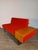 1970s Mid-Century Norwegian Daybed Sofa Svanette Model in Teakwood & Red Fabric by Ingmar Relling for Ekornes, 1960s For Sale - Image 5 of 15