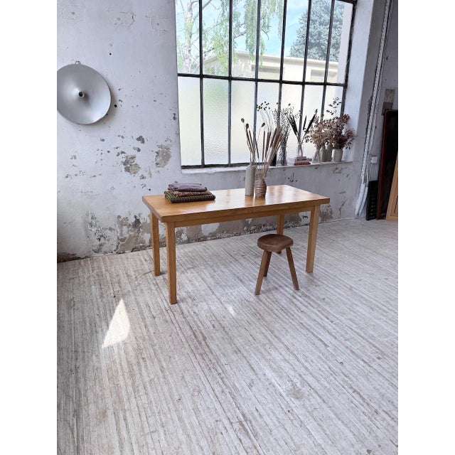 1960s Elm Farmhouse Table, 1960s For Sale - Image 5 of 18