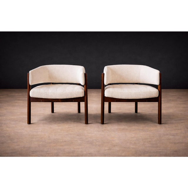 Pair of “Senior” Armchairs in Rosewood, Jorge Zalszupin, 1960s For Sale - Image 9 of 16
