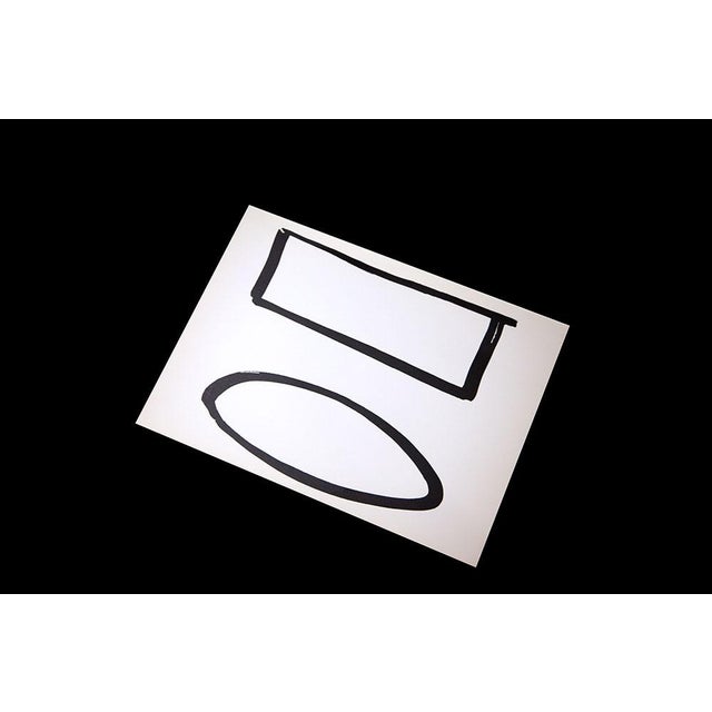 Abstract Ellsworth Kelly Framed Print For Sale - Image 3 of 7