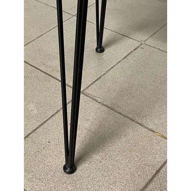 Service Table with White Marble Top, 1950s For Sale - Image 11 of 15