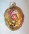 Vintage Blown Glass Gold Egg Ornament For Sale - Image 4 of 4