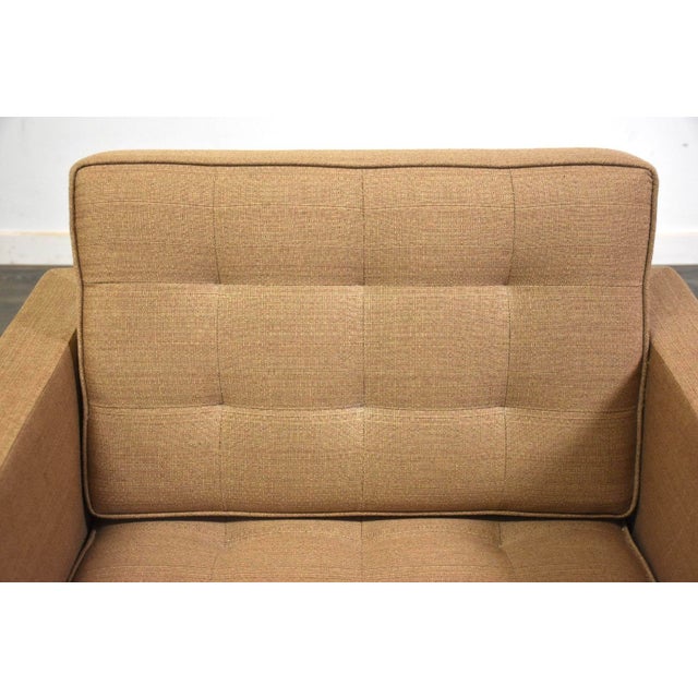 Vintage Florence Knoll Beige and Chrome Lounge Chair For Sale In Boston - Image 6 of 10