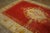 Textile Outstanding Red Color With Medallion and Floral Design Antique Turkish Angora Oushak Rug For Sale - Image 7 of 12
