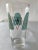 Glass 1960s Turquoise, White & Gilt Highball/Lemonade Glasses - Set of 6 For Sale - Image 7 of 11