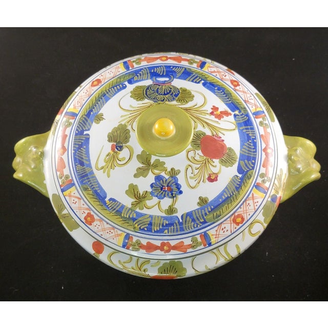 The Faenza Garofano (Blue Carnation) pattern is a highly collectible, traditional Italian majolica. Pieces marked Taste...