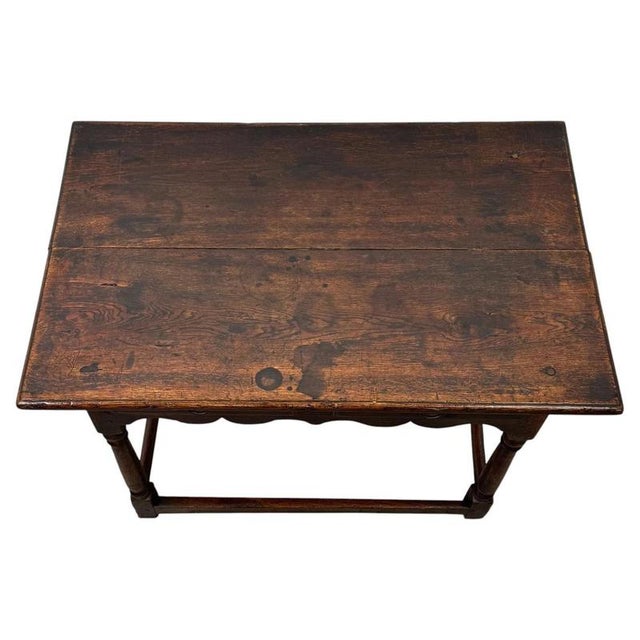 Antique English Georgian Golden Oak Tripod Tilt-Top Table, 1800s For Sale - Image 4 of 12