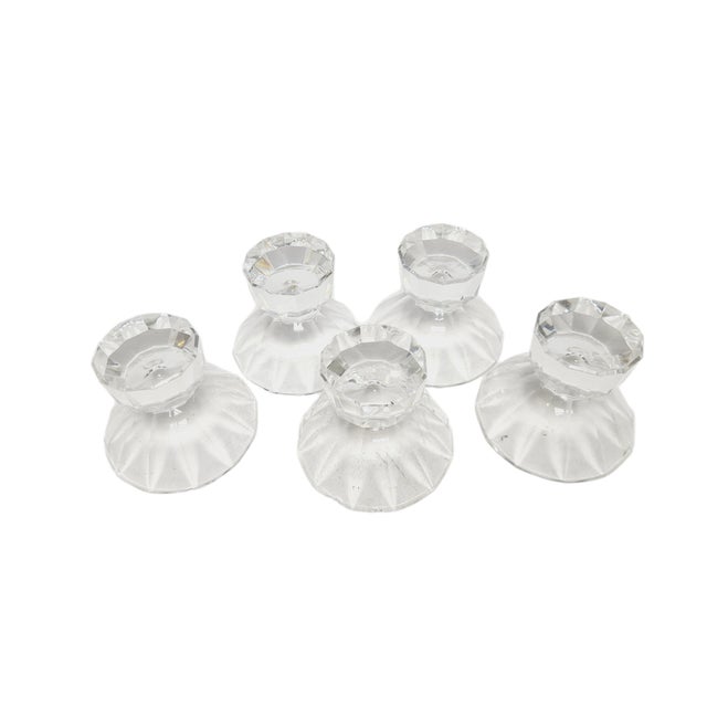 Art Deco Czechoslovakian Glasses, 1950s, Set of 5 For Sale - Image 13 of 15